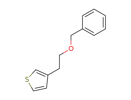Molecular Structure of 120245-33-2 (Thiophene, 3-[2-(phenylmethoxy)ethyl]-)