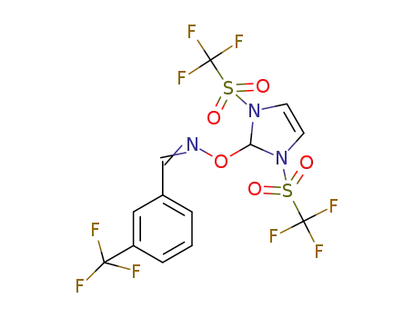 Molecular Structure of 1338603-99-8 (C<sub>13</sub>H<sub>8</sub>F<sub>9</sub>N<sub>3</sub>O<sub>5</sub>S<sub>2</sub>)