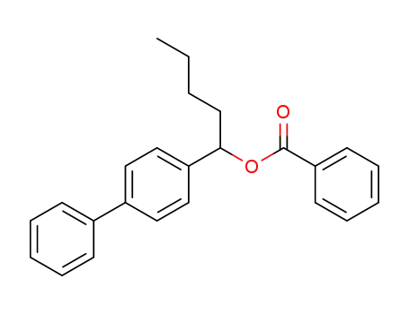 4-(α-benzoyloxypentyl)biphenyl