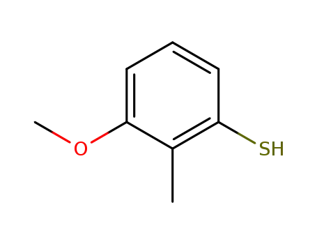 Molecular Structure of 854016-09-4 (3-methoxy-2-methylbenzenethiol)