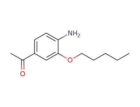 1-(4-amino-3-n-pentoxyphenyl)ethanone