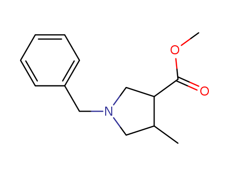 1-Benzyl-4-methyl-pyrrolidine-3-carboxylic acid methyl ester