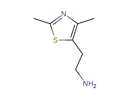 Molecular Structure of 142437-68-1 (2-(2,4-Dimethyl-thiazol-5-yl)-ethylamine)