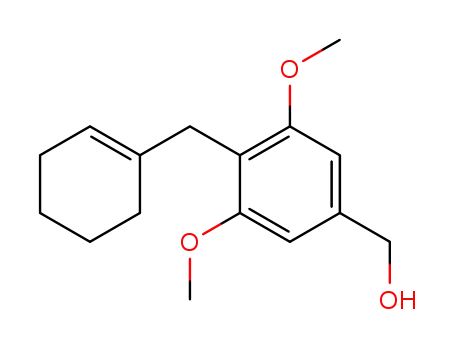 Benzenemethanol, 4-(1-cyclohexen-1-ylmethyl)-3,5-dimethoxy-