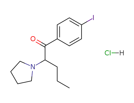 1-Pentanone, 1-(4-iodophenyl)-2-(1-pyrrolidinyl)-, hydrochloride