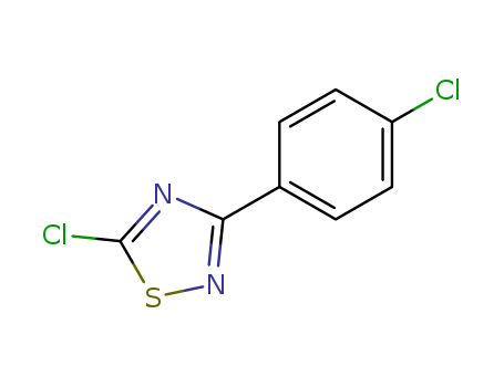 5-CHLORO-3-(4-CHLOROPHENYL)-1,2,4-THIADIAZOLE