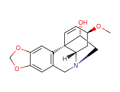 Molecular Structure of 1472-76-0 ((5α,11S,13β,19α)-1,2-Didehydro-3β-methoxycrinan-11-ol)