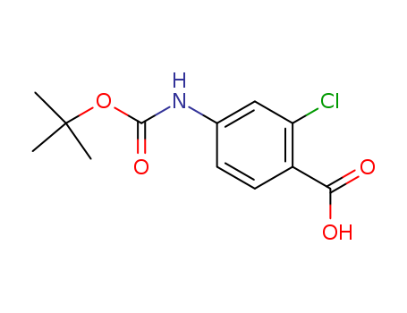 2-Chloro-4-(Boc-amino)-benzoic acid