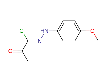 Propanehydrazonoyl chloride, N-(4-methoxyphenyl)-2-oxo-