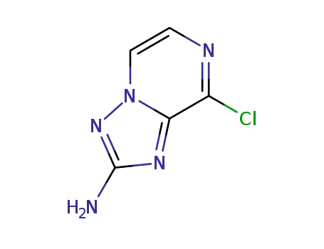 8-Chloro-[1,2,4]triazolo[1,5-a]pyrazin-2-ylamine