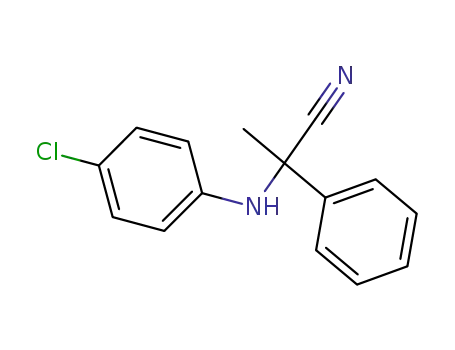 (2S)-2-(4-chloroanilino)-2-phenylpropanenitrile