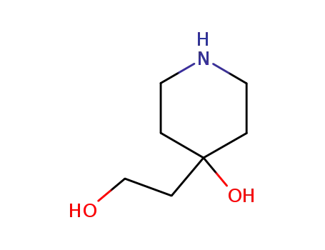 Molecular Structure of 89855-48-1 (4-(2-hydroxy-ethyl)-piperidin-4-ol)