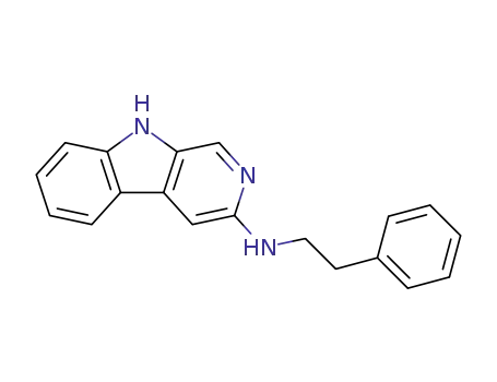 3-(2-phenylethyl)amino-β-carboline