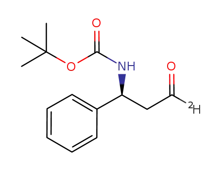 (S)-d1-(3-oxo-1-phenyl-propyl)-carbamic acid tert-butyl ester