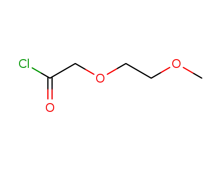 Molecular Structure of 16024-55-8 (2-(2-METHOXYETHOXY)ACETYL CHLORIDE)