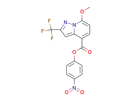 Molecular Structure of 1009603-03-5 (C<sub>16</sub>H<sub>10</sub>F<sub>3</sub>N<sub>3</sub>O<sub>5</sub>)