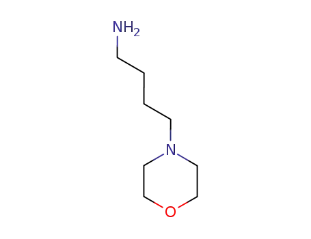Molecular Structure of 6321-07-9 (4-(morpholin-4-yl)butan-1-amine)