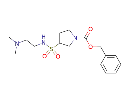 3-[[[2-(dimethylamino)ethyl]amino]sulfonyl]-1-pyrrolidinecarboxylate