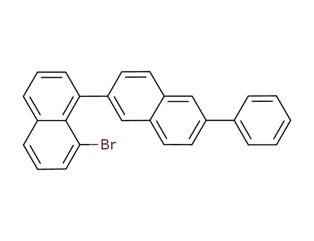 8-[2-(6-phenyl)]naphthyl-1-bromonaphthalene