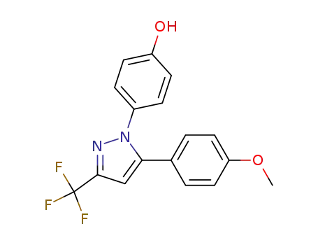 Phenol, 4-[5-(4-methoxyphenyl)-3-(trifluoromethyl)-1H-pyrazol-1-yl]-