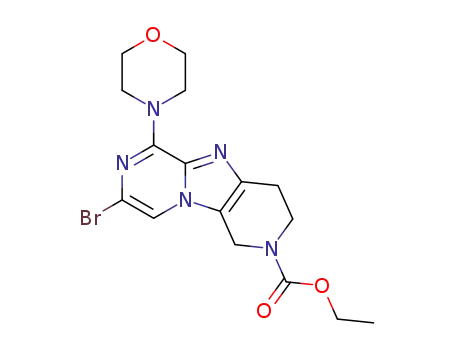 C<sub>16</sub>H<sub>20</sub>BrN<sub>5</sub>O<sub>3</sub>