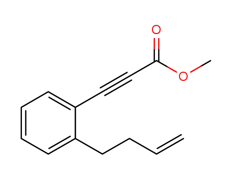 methyl 3-(2-(but-3-enyl)phenyl)propiolate