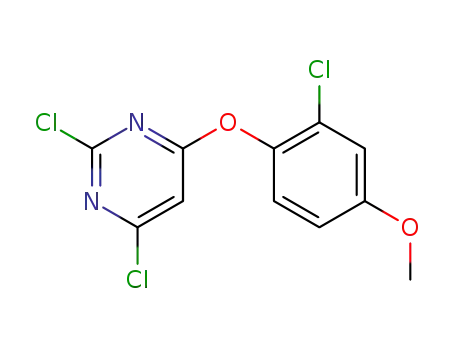 4-(2-chloro-4-methoxyphenoxy)-2,6-dichloropyrimidine