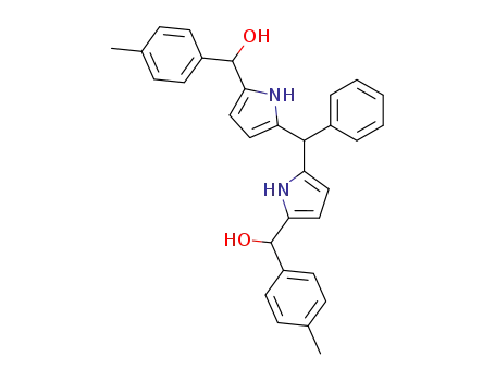 1H-Pyrrole-2-methanol, 5,5'-(phenylmethylene)bis[a-(4-methylphenyl)-