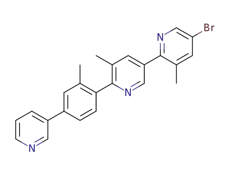 5′-bromo-3′,5-dimethyl-6-(2-methyl-4-pyridin-3-ylphenyl)-3,2′-bipyridine