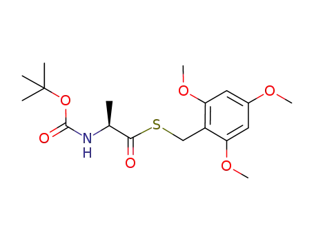 Boc-L-Ala-STmob