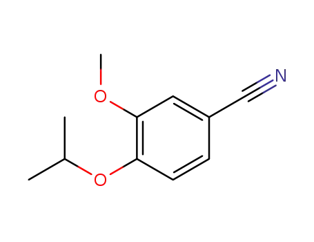 Molecular Structure of 757192-64-6 (4-isopropoxy-3-methoxybenzonitrile)