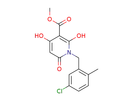 methyl 1-[(5-chloro-2-methylphenyl)methyl]-2,4-dihydroxy-6-oxo-1,6-dihydro-3-pyridinecarboxylate