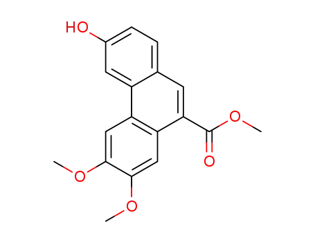 3-hydroxy-6,7-dimethoxy-9-phenanthrenecarboxylic acid methyl ester