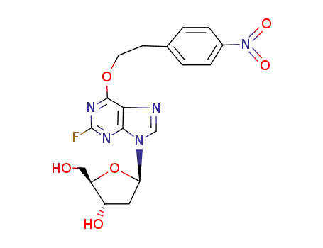 Inosine, 2'-deoxy-2-fluoro-6-O-[2-(4-nitrophenyl)ethyl]-