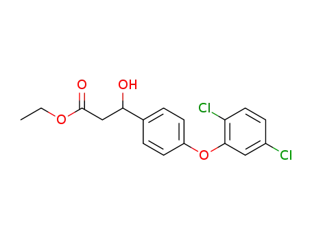 ethyl 3-[4-(2,5-dichlorophenoxy)phenyl]-3-hydroxy propionate