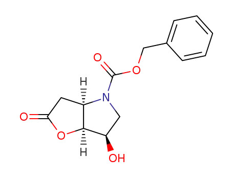 (1S,5R,8R)-benzyl 8-hydroxy-3-oxo-2-oxa-6-azabicyclo<3.3.0>octane-6-carboxylate