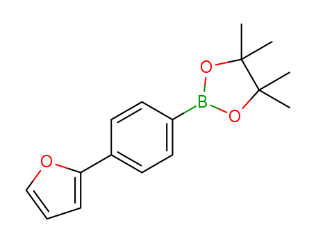 2-[4-(furan-2-yl)phenyl]-4,4,5,5-tetramethyl-1,3,2-dioxaborolane