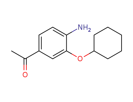 1-(4-amino-3-cyclohexyloxyphenyl)ethanone