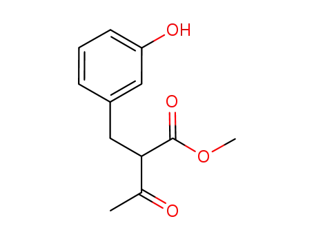 Benzenepropanoic acid, a-acetyl-3-hydroxy-, methyl ester