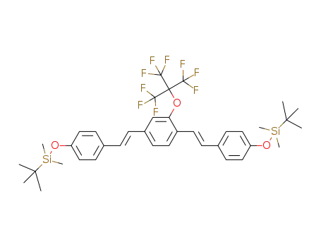C<sub>38</sub>H<sub>45</sub>F<sub>9</sub>O<sub>3</sub>Si<sub>2</sub>