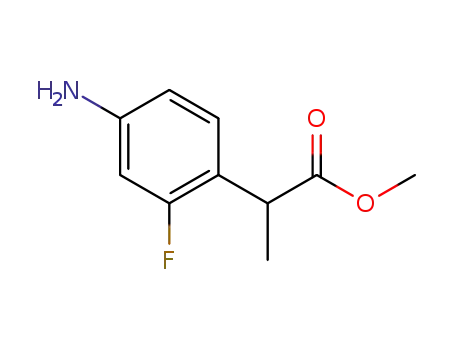 methyl 2-(4-amino-2-fluorophenyl)propanoate