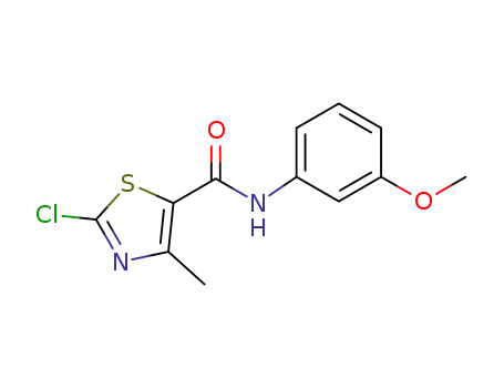 2-chloro-N-(3-methoxyphenyl)-4-methyl-1,3-thiazole-5-carboxamide