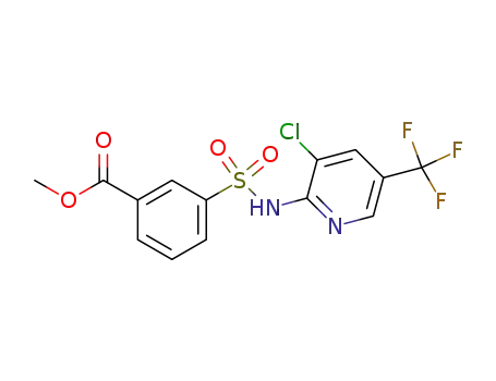 methyl 3-(N-(3-chloro-5-(trifluoromethyl)pyridin-2-yl)sulfamoyl)benzoate