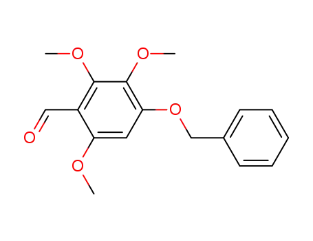 Benzaldehyde, 2,3,6-trimethoxy-4-(phenylmethoxy)-