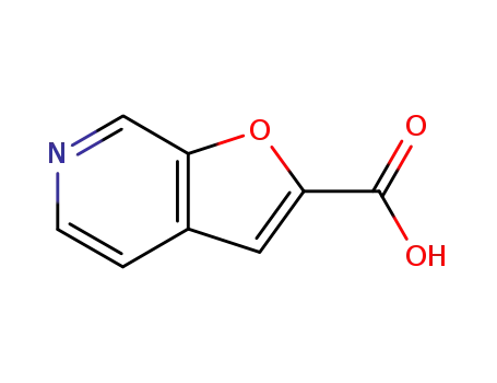 Molecular Structure of 112372-15-3 (Furo[2,3-c]pyridine-2-carboxylic acid)