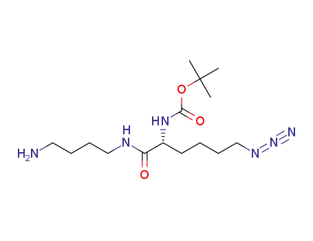 N-(4-aminobutyl)-6-azido-N<SUP>2</SUP>-(tert-butoxycarbonyl)-D-norleucinamide