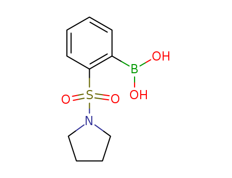 Boronic acid, B-[2-(1-pyrrolidinylsulfonyl)phenyl]-