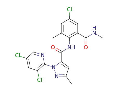 C<sub>19</sub>H<sub>16</sub>Cl<sub>3</sub>N<sub>5</sub>O<sub>2</sub>