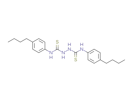 N<sub>1</sub>,N<sub>2</sub>-bis(4-butylphenyl)-1,2-hydrazinedicarbothioamide