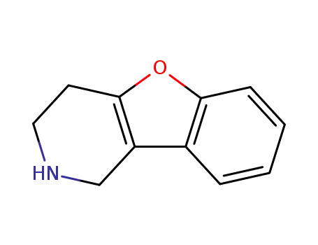 Molecular Structure of 43213-61-2 (1,2,3,4-tetrahydrobenzofuro[3,2-c]pyridine)